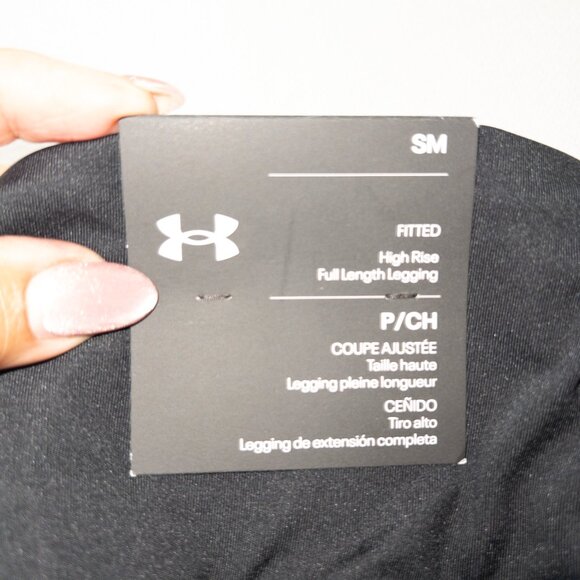 NWT Under Armour Women’s Fly Fast 3.0 Tights Black Reflective Leggings S - Picture 6 of 14